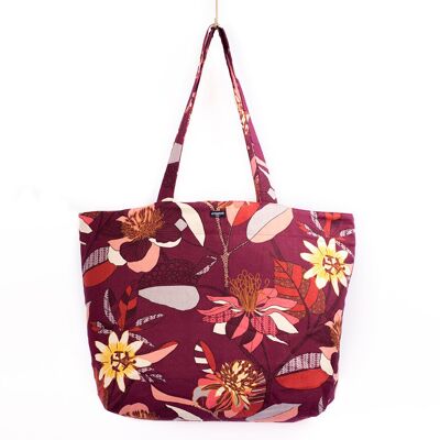TOTE BAG - Red Flowers