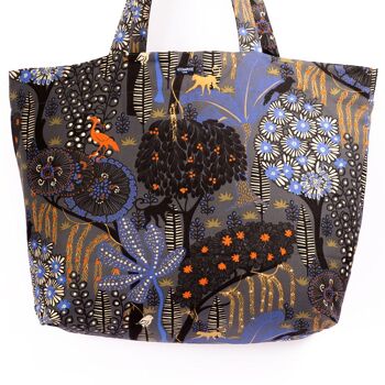 SAC CABAS - Jungle Bleue 4