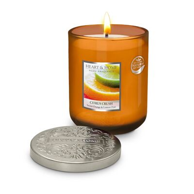 Citrus squeezed scented candle - Large size - HEART & HOME