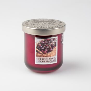 Bougie parfumée Cerise noire gourmande- Petit format - HEART & HOME 3