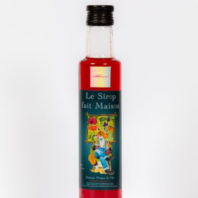 ARTISANAL HIBISCUS FLOWER syrup 25CL