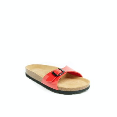 WOMAN AGATA PATENT RED
