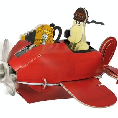 Construye el tuyo - Wallace & Gromit Sidecar Plane