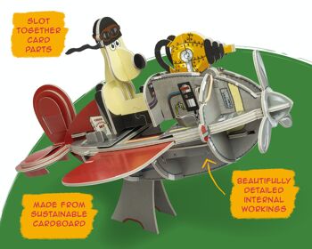 Construisez votre propre avion Sidecar Wallace & Gromit 2