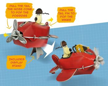 Construisez votre propre avion Sidecar Wallace & Gromit 4
