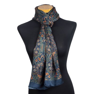 Silk Scarf for Men and Women Art Nouveau Inspiration - (180x65 cm)