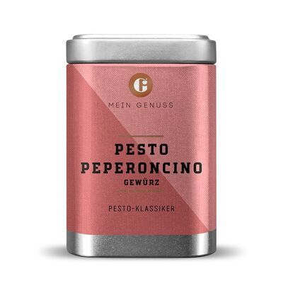 Assaisonnement Pesto Peperoncino - Assaisonnement pour Pâtes Italiennes - Contenance : 80 g