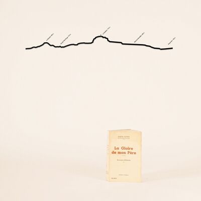 Skyline - The Line Garlaban - 50cm acero negro