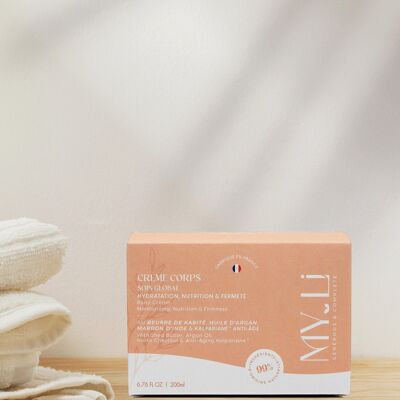 Global Nutrition and Firming Care Body Cream - Anti-Ageing Active Ingredients - 200 ml