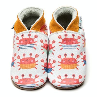 Leather Baby Shoes with Suede or Rubber Sole - Mr Claws
