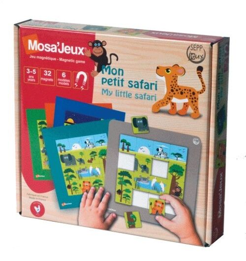 Jeu magnétique - Mosa'Jeux - Mon petit safari