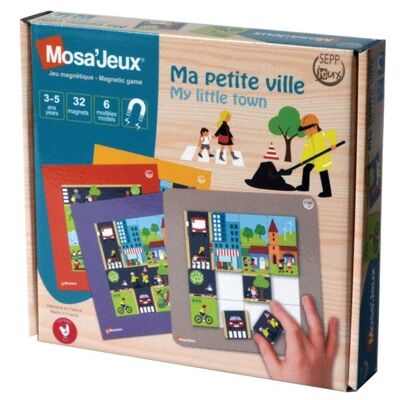 Jeu de Mosaïque magnétique Iotobo Savane - 4 ans - SEPP Jeux