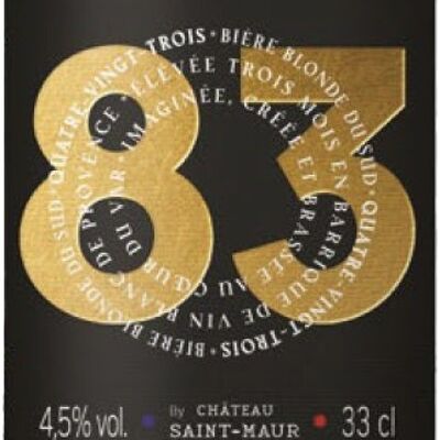 Bière Blonde 83 33cl Saint Maur