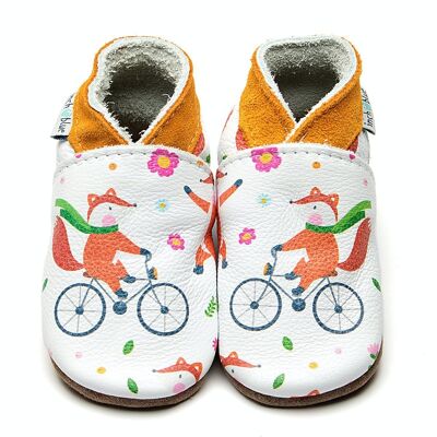 Leather Baby Shoes - Little Fox