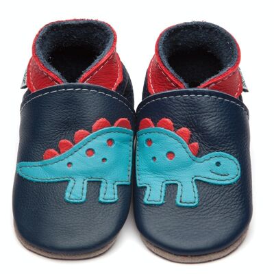 Zapatos Infantiles de Piel - Steggy Navy