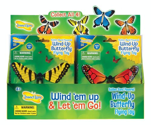 Wind Up Butterfly (Counter Display)
