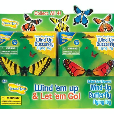 Wind Up Butterfly (Counter Display)