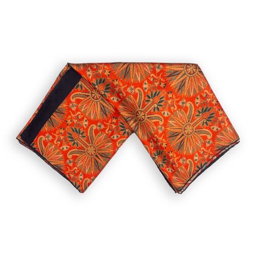 Foulard de seda satin Palosanto