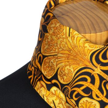 Foulard Reims en satin de soie 5