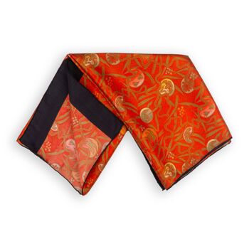 Foulard Kabuki en satin de soie 2