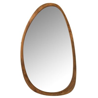 MIROIR VINCE IRREG MANG MARRON (120x6,5x71cm)