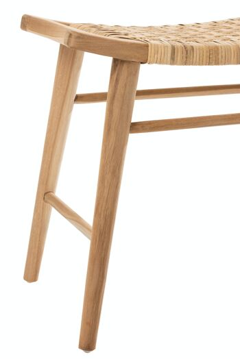 TABOURET ALIS TEK NATUREL (33,5x56,5x47,5cm) 5