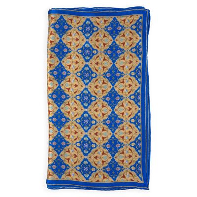 Foulard en satin de soie Tezship