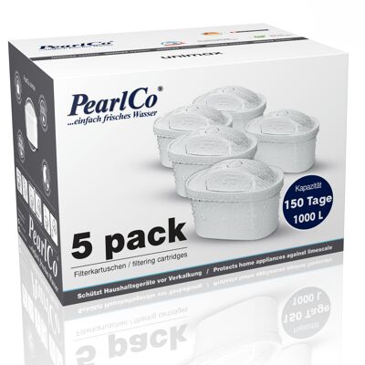 Cartucce filtranti unimax Universal Pack 5 (comp. Con Brita Maxtra)