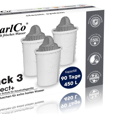 Cartuchos filtrantes Classic Protect + Pack 3