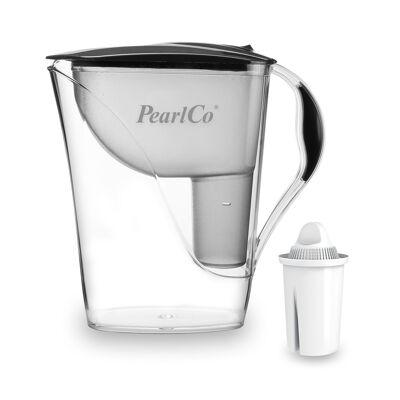 PearlCo water filter Fashion classic (anthracite) incl. 1 filter cartridge