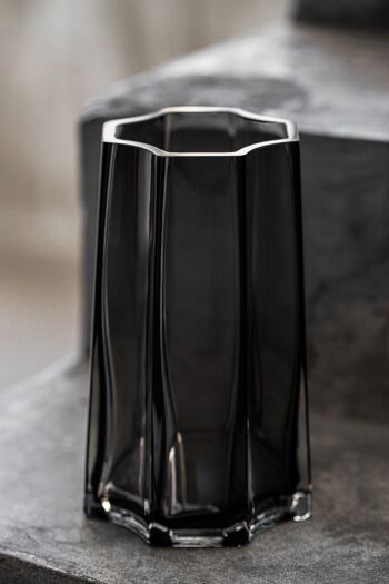 Vase haut de luxe moderne-classique, design élégant, LENOX 40 Gris 10