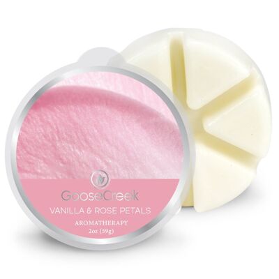 Vanilla & Rose Petals Goose Creek Candle® Wax Melt. 59 grams