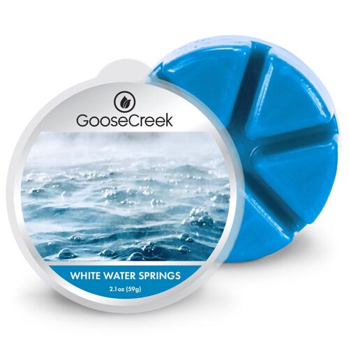 White Water Springs Goose Creek Candle® Wax Melt. 59 grams