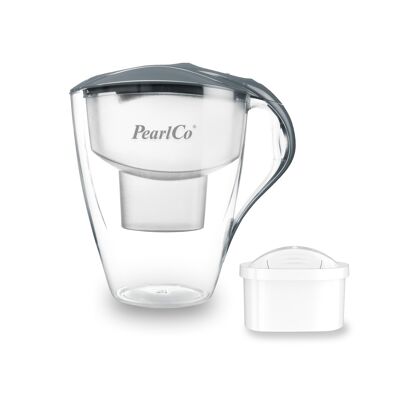 PearlCo Wasserfilter Family LED unimax (weiß) inkl. 1 Filterkartusche