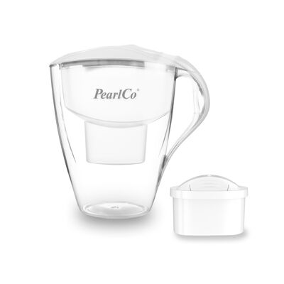 Filtro per l'acqua PearlCo Family LED unimax (grigio) inclusa 1 cartuccia filtro