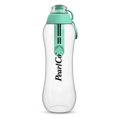 Drinking bottle with filter mint 0.5 liters