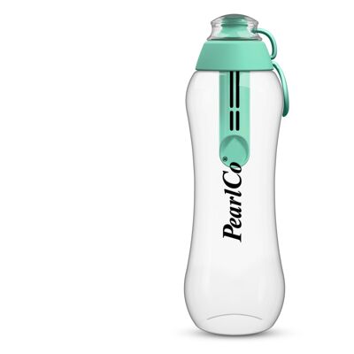 Drinking bottle with filter mint 0.5 liters
