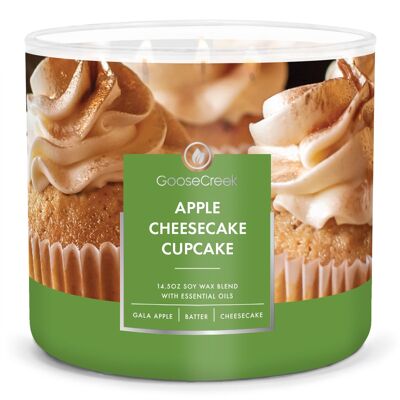 Cupcake de Queso y Manzana Goose Creek Candle® 411 gramos