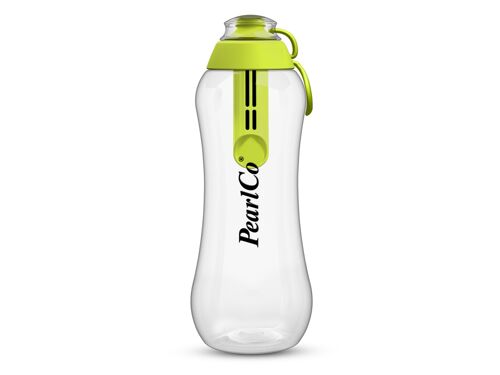 Trinkflasche mit Filter grün 0,7 Liter