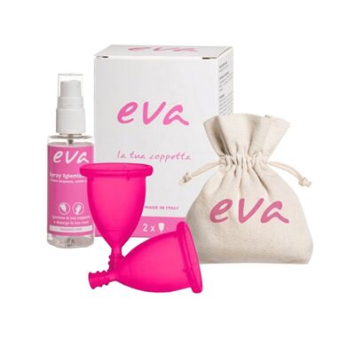 Pink Eva Menstrual Cup Kit
