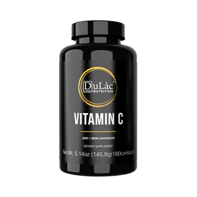 Vitamina C 1000 mg - Suplemento 180 Cápsulas