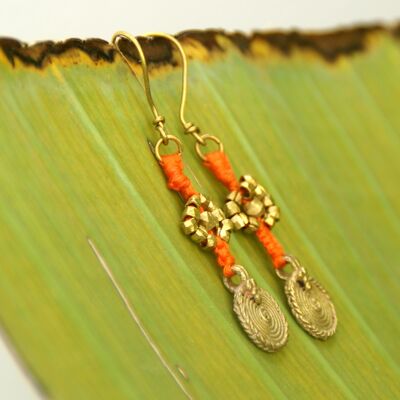 Dokra earrings "Life"