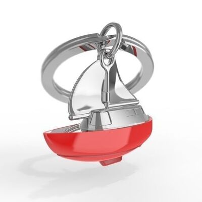 Sailboat key ring - METALMORPHOSE