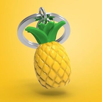 Porte-clés Ananas - METALMORPHOSE 2