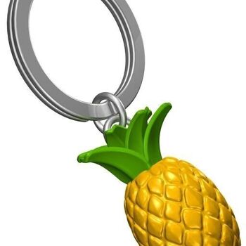 Porte-clés Ananas - METALMORPHOSE 10