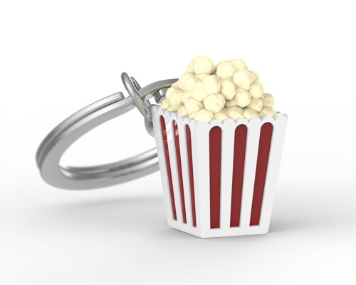 Porte-clés Popcorn - METALMORPHOSE