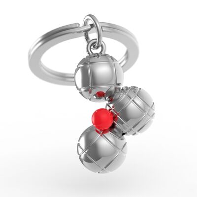 Pétanque key ring - METALMORPHOSE