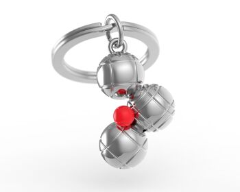 Fête des Pères - Porte-clés Pétanque - METALMORPHOSE 1