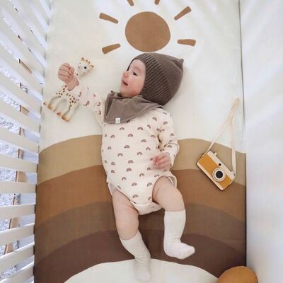 Large Organic Bamboo Sunshine Swaddle