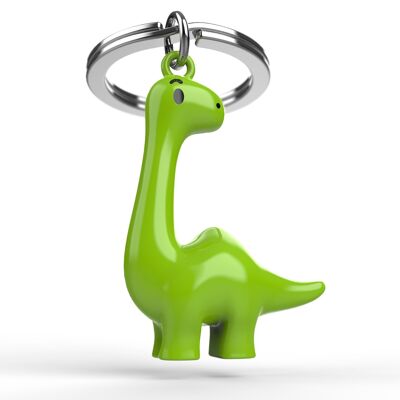 Green dinosaur key ring - METALMORPHOSE